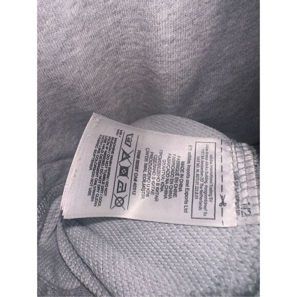 Nice Adidas Crewneck LONG SLEEVE PULLOVER  sweater Womens Size medium grey Good - Picture 6 of 8